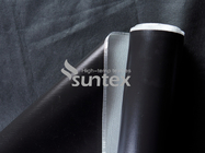 silicone coated fiberglass fabric for removable and reusable insulation blankets and pads