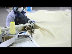 der Nahtprozess von Suntex-Brandschutzvorhängen