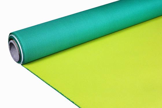 Fire Retardant PU Coated Fiberglass Fabric 460gsm Heat Resistant