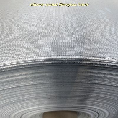 Silicone Coated Fiberglass Fabric Fireproof Heat Resistant 850g/m2
