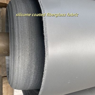 E-Glass Silicone Coated Fiberglass Fabric Fireproof Heat Resistant