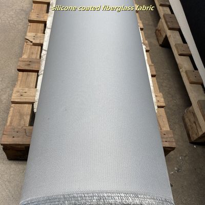 Fireproof Silicone Coated Fiberglass Fabric - High Temperature Resistant