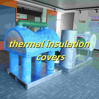 Custom Thermal Insulation Jacket 1000°C Resistance 25-100mm Thick
