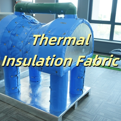 Silicone Rubber Coated Glass Fabric for Reusable Insulation Blankets & Pads