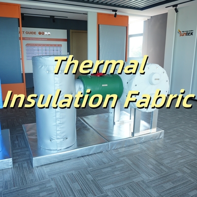 Silicone Rubber Coated Glass Fabric for Reusable Insulation Blankets & Pads