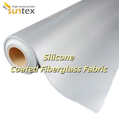 Flame Retardant Silicone Coated Fiberglass Fabric with Corrosion Resistance and Thermal Insulation