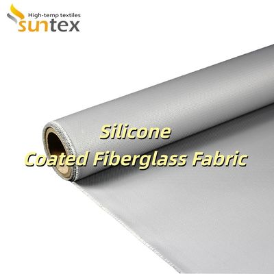 Alkali Free Double Sided Silicone Coated Fiberglass Fabric with Water Repellent Properties for Thermal Insulation