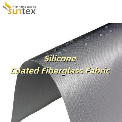 Alkali Free Double Sided Silicone Coated Fiberglass Fabric with Water Repellent Properties for Thermal Insulation