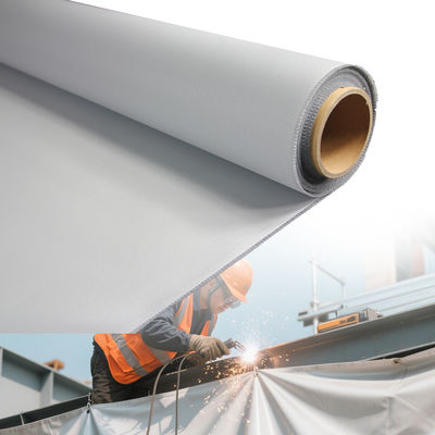 Fireproof PU Coated Fiberglass Fabric with M0 Approvals and Waterproof Properties for High Temperature Resistance