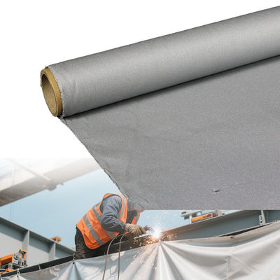 Double-Side Silicone Coated Fiberglass Fabric with Temperature Resistance -50°C to 500°C, 400 g/sqm Weight, and 0.3 mm Thickness