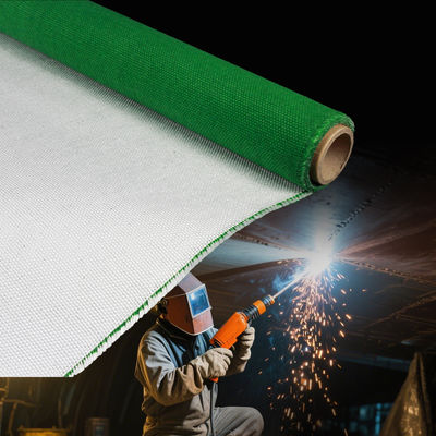 E-Glass High Silicone Coated Fiberglass Cloth with 50 m / 100 m Roll Length for Heat and Fire Resistance