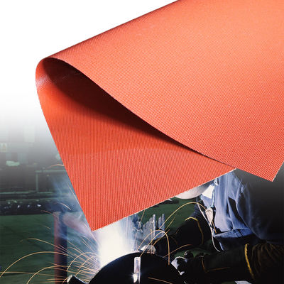 Double Sided Silicone Coated Fiberglass Cloth with 50 m / 100 m Roll Length Weatherproof and Water Repellent