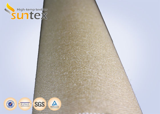 Vermiculite Silica Coated Fiberglass Fabric 1200°C Welding Blanket