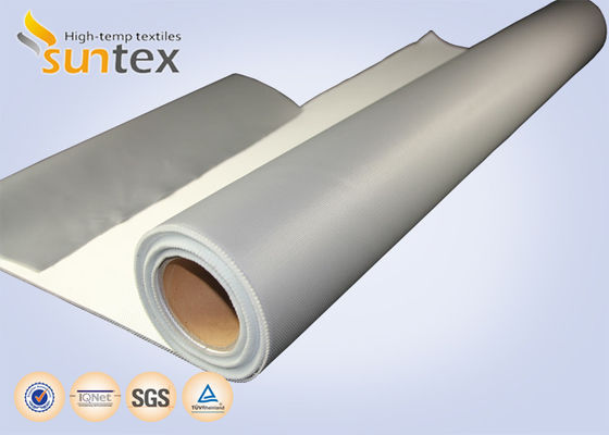 Fireproof Heat Resistant Silicone Coated Fiberglass Fabric High Silica Fiberglass Cloth 850g/m2