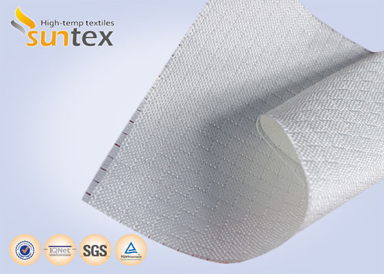 Acrylic Coated Fire Resistant Fiberglass Fabric with 550 Degree C Temperature Resistance for Welding Blankets Easy to Sew and Cut