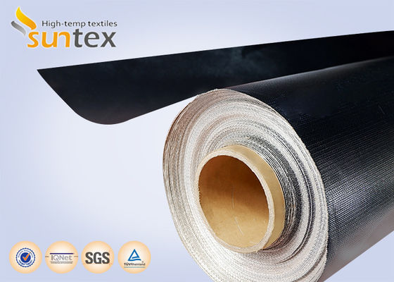 PTFE Coated Fiberglass Fabric with Excellent Fire Resistance, Chemical Durability and 550℃ Temperature Resistance for Thermal Insulation