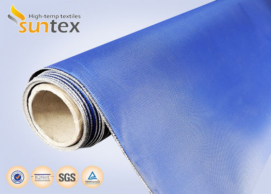 Fireproof PU Coated Fiberglass Fabric 460gsm for Fire Blankets