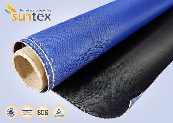 Fireproof PU Coated Fiberglass Fabric 460gsm for Fire Blankets