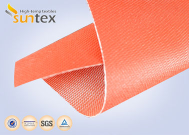 High Temperature Silicone Fabric Fire Resisting Silicone Coated Fiberglass Cloth Fire-Resistant Fiber Fabric