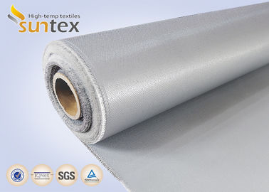 High Temperature Silicone Fabric Fire Resisting Silicone Coated Fiberglass Cloth Fire-Resistant Fiber Fabric