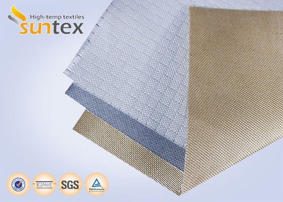 Vermiculite Coated Fiberglass Fabric | 1200 Degrees High Temperature & Abrasion Resistance