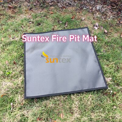 550°C Heat Resistant Fire Pit Mat with Customizable Size and Multi-Layer Structure for Outdoor Safety