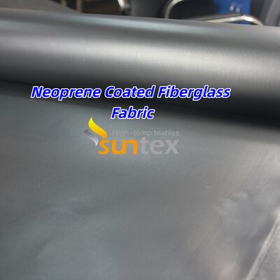 High Temperature Resistance Neoprene Coated Fiberglass Fabric Fire Blanket with Chemical Resistant and Flame Retardant Properties
