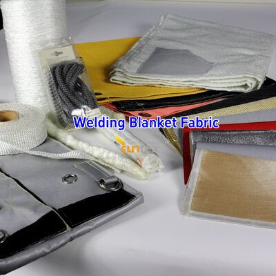 100% Fiberglass Welding Blanket Fire Blanket with 550°C Heat Resistance and Acrylic Coating