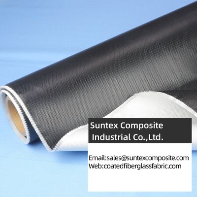 High Temperature Resistance Fireproof Silicone Coated Fiberglass Fabric with Customizable Width
