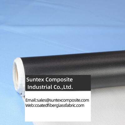 Fireproof High Temperature Resistance Silicone Coated Fiberglass Fabric with 4H Satin Weave for Welding Blankets & Fire Curtains