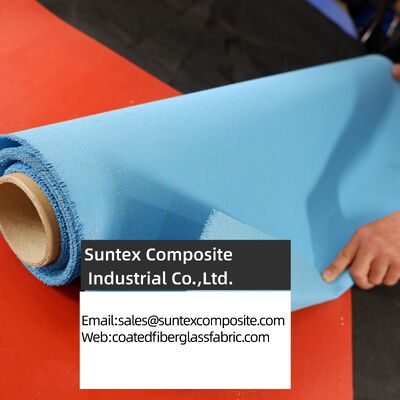 Thermal Insulation High Temperature Resistance Fireproof Silicone Coated Fiberglass Fabric for Industrial Use