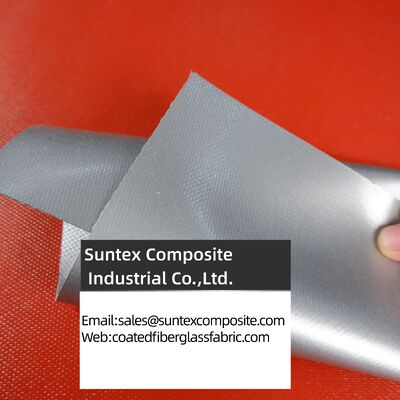 Custom Service Double Side Insulation High Temperature Resistant Silicone Coated Fiberglass Fabric