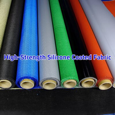 Fire Resistant and Heat Resistant Silicone Coated Fiberglass Fabric for High Strength Insulation