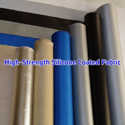 590 g/sqm 0.45 mm Fire Resistance Silicone Coated Fiberglass Fabric for Thermal Insulation