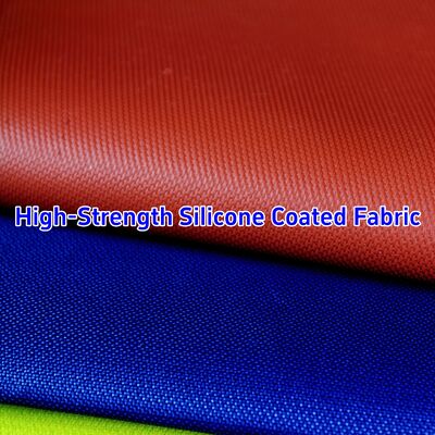 590 g/sqm 0.45 mm Fire Resistance Silicone Coated Fiberglass Fabric for Thermal Insulation