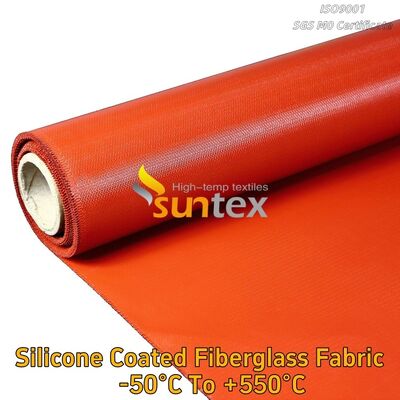 Best -Selling  Fiberglass Cloth for Construction Silicone Coated Fiberglass Fabric