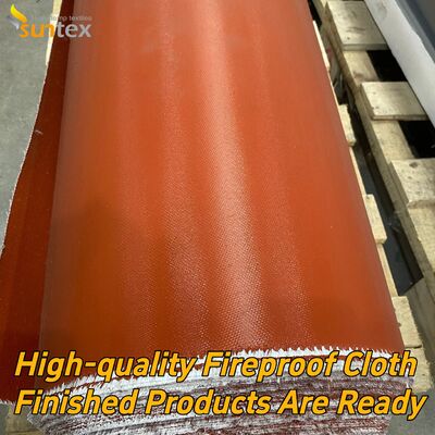 550C Temperature Resistance 1920 g/sqm Weight Thermal Insulation Heat Resistant Fiberglass Fabric