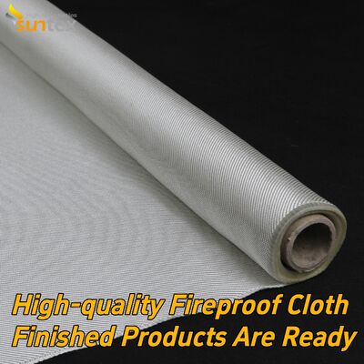 550C Temperature Resistance 1920 g/sqm Weight Thermal Insulation Heat Resistant Fiberglass Fabric