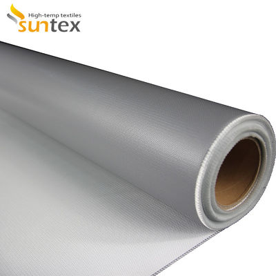 High Temperature Resistant Fireproof Anti-tear Silicone Coated Fiberglass Fabric for Industrial Applications