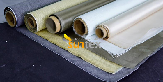 Hohe Silikon-Fiberglas-Gewebe-der hohen Qualität des Silikon-Gewebe-Silicone/PU/Vermiculite/Acrylic/Coated Silikon-Produkte