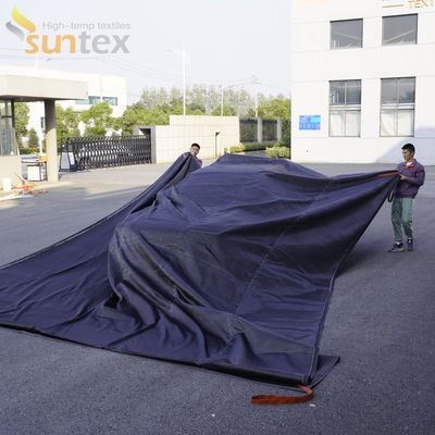 Electric vehicles fire blanket   6 X9 m EV car fire blanketsFor charging station
