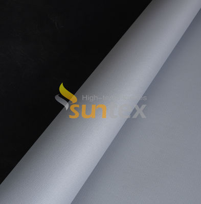 Thermische Isolierung Silikongewebe E-Glas Hochtemperaturbeständigkeit Silikonbeschichtetes Fiberglas für Brandschutz