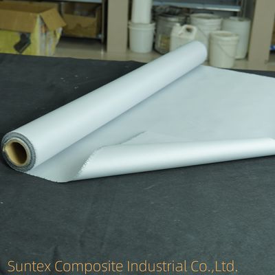 Thermische Isolierung Silikongewebe E-Glas Hochtemperaturbeständigkeit Silikonbeschichtetes Fiberglas für Brandschutz