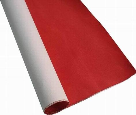 Fire Retardant PU Coated Fiberglass Fabric 460gsm Heat Resistant