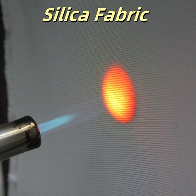 Vermiculitebeschichtetes Glasfasergewebe 1200°C feuerbeständig 620g/qm