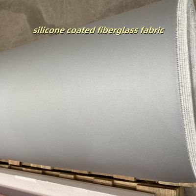 E-Glass Silicone Coated Fiberglass Fabric Fireproof Heat Resistant