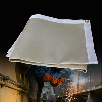 1m x 1m Fiberglass Welding Blanket Fireproof 550C Heat Resistant