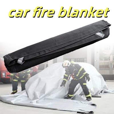 Graue Branddecke für Elektrofahrzeuge mit 550°C Wärmebeständigkeit