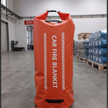 Graue Glasfaser-EV-Brandschutzdecke widersteht 1000 °C Hochtemperatur