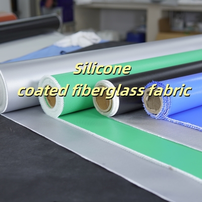 Silikonbeschichtete Glasfasergewebe 400 g/m2 -50 °C bis 500 °C